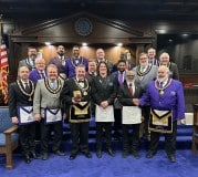 Two new Royal Masters Greeted at Adoniram Council #95