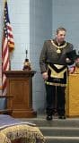 The Grand Master Addresses the new Companions