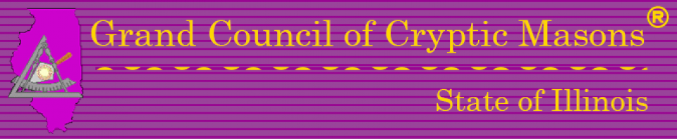 Illinois Grand Council of Cryptic Masons Logo